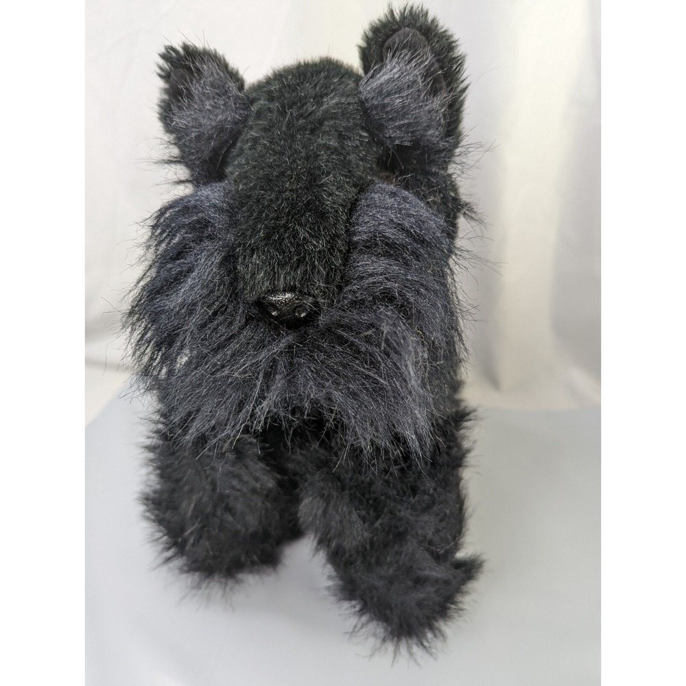 Walmart Black Terrier Dog Plush 12 Inch Stuffed‎ Animal Toy